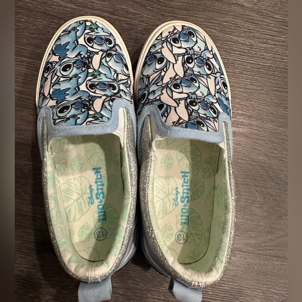 Stitch Slip On Kid Shoes - Nearly new